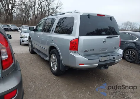 2013 Nissan Armada Platinum z USA, uszkodzony, nr VIN 5N1BA0NE1DN605109